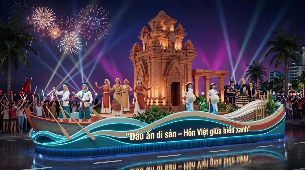 Khám phá Carnival - Diễu hành xe hoa tại Festival Biển Khánh Hòa 2026